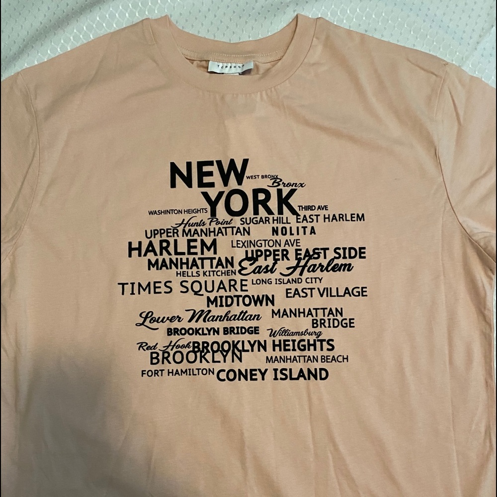 Topshop New York T Shirt